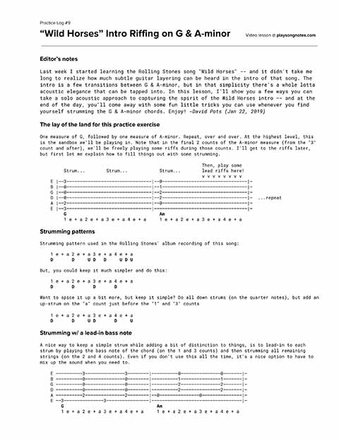 PDF thumbnail for Adding fills to the Wild Horses intro