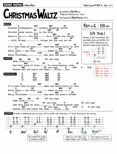 PDF thumbnail for Christmas Waltz