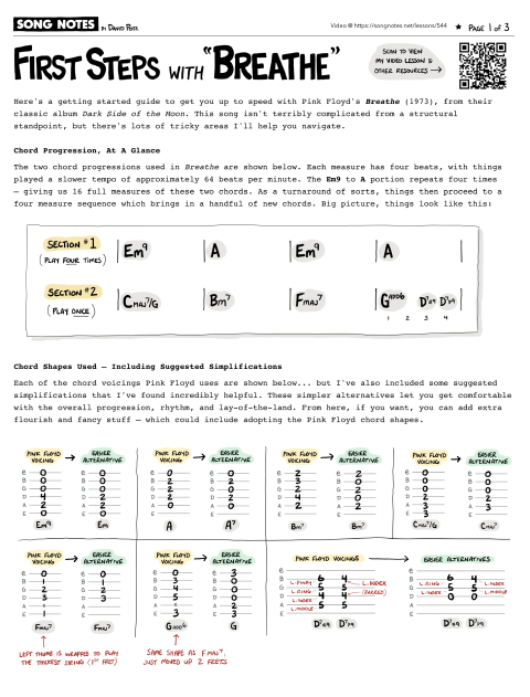PDF thumbnail for First Steps with Pink Floyd's 