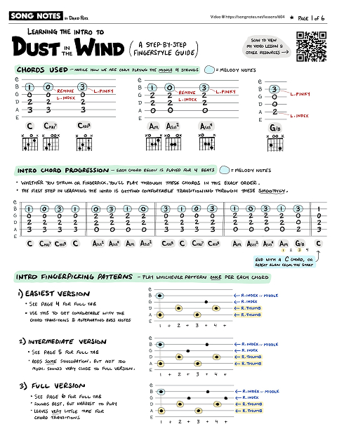 PDF thumbnail for Step-By-Step Fingerstyle for 