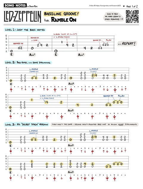 PDF thumbnail for Acoustic Bassline Groove ft.