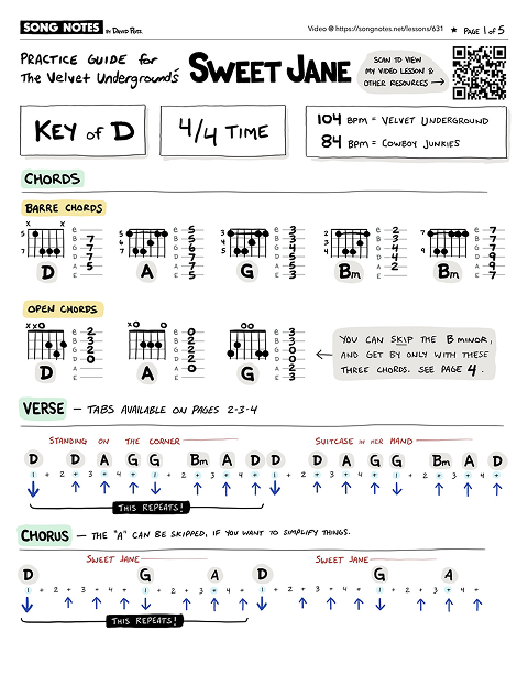 PDF thumbnail for Chord & Rhythm Guide for 