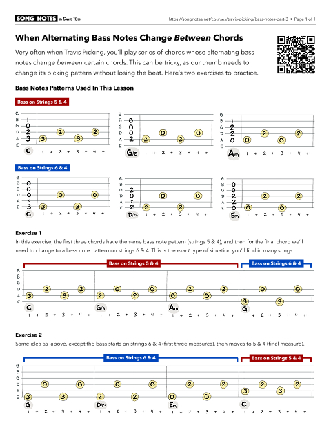PDF thumbnail for Bass Notes that Change Between Chords