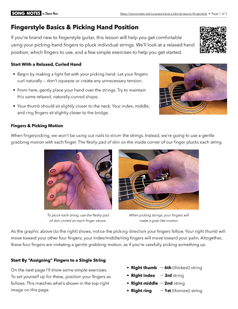 PDF thumbnail for New to Fingerstyle Guitar?
